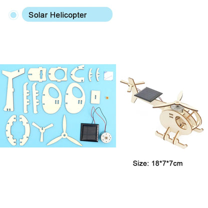 DIY Handmade Solar Model Small Production Technology Physical Science Toy Experiment Educational Toy Project for School Kid
