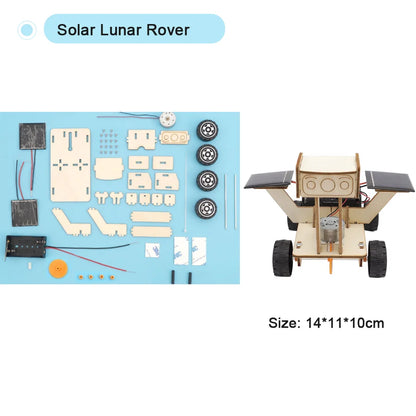 DIY Handmade Solar Model Small Production Technology Physical Science Toy Experiment Educational Toy Project for School Kid