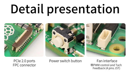Raspberry Pi 5 Generation Development Board LINUX Suite Computer AI programming motherboard Raspberry Pi 5B 4G/8GB