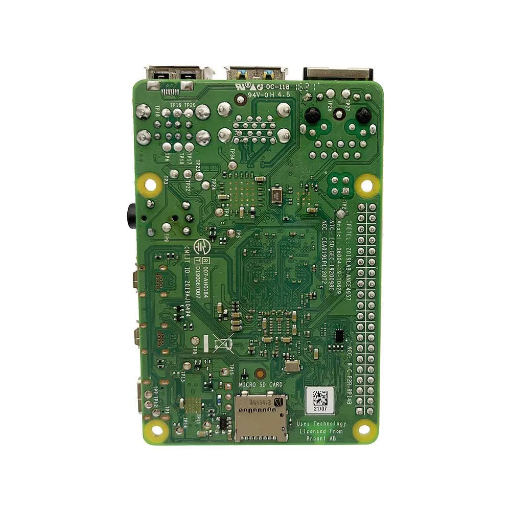 Raspberry Pi 4 Model B 1GB/2GB/4GB/8GB RAM Optional 64-bit 1.5GHz quad-core cpu Support WIFI Bluetooth 5.0 Development Board