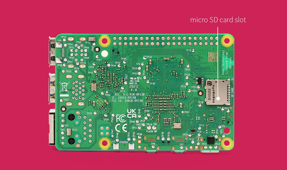 Raspberry Pi 5 Generation Development Board LINUX Suite Computer AI programming motherboard Raspberry Pi 5B 4G/8GB