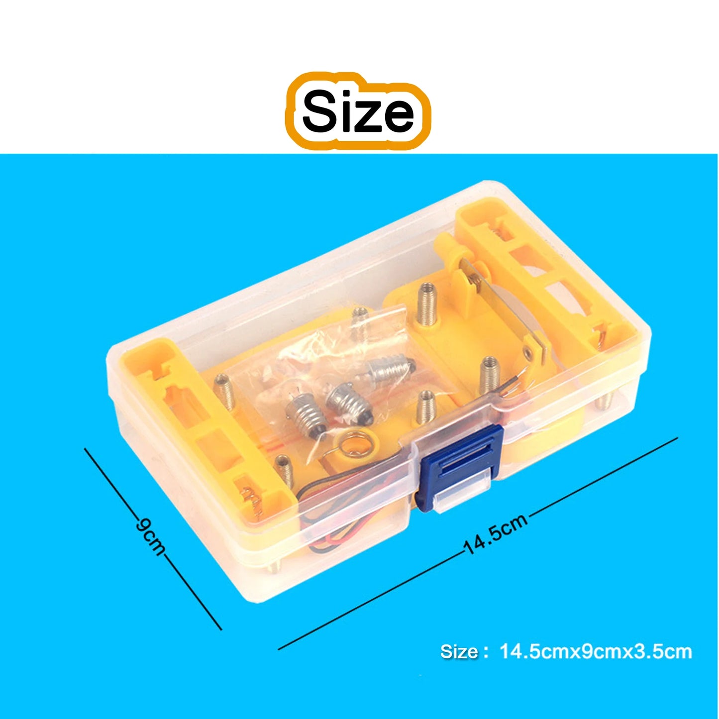 Kids Basic Circuit Electricity Learning Kit Physics Educational Toys For Children STEM Experiment Teaching Hands-on Ability Toy