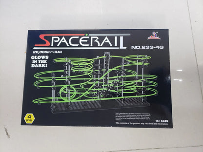 Marble Run Maze Race Track Games Luminous Spacerail Roller Coaster Level 2 3 4 Electric Elevator Model Education Science Toy